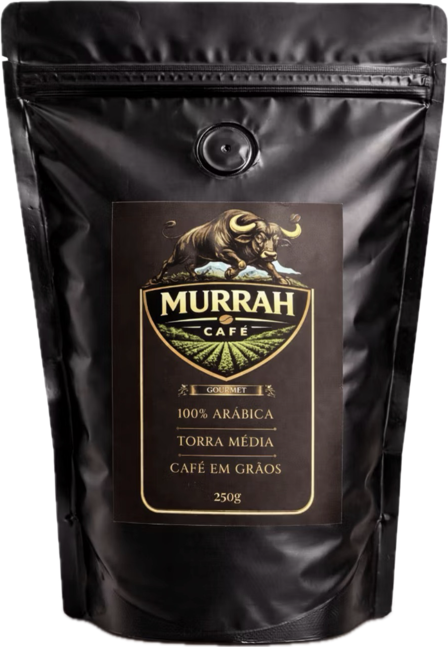 Embalagem Murrah Café 100% arábica